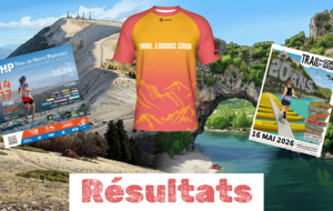 Trail de Haute Provence 2026 / Trail des Gorges de l'Ardèche 2026